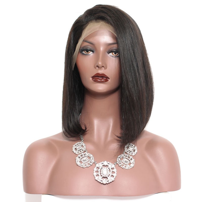 250 Density Wigs Pre Plucked Human Hair Lace Front Wigs